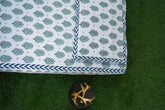 Nurtured By Nature Premium Cotton Hand Block Print Bedsheet